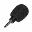 The Plug-In type microphone, connected directly to the jack in the transmitter. It is also ideal as a backup in the Tour Guide set.